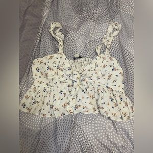 Women’s Floral Crop Top